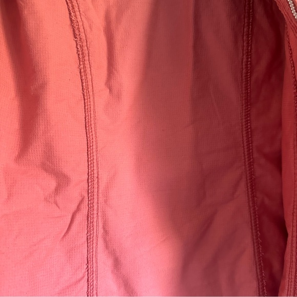 Corduroy Route 66 Salmon Color Full Zip Up Shirt Jacket Size Large - Picture 9 of 10